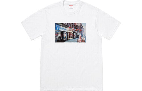 Футболка Supreme SS18 Hardware Tee White T SUP-SS18-509