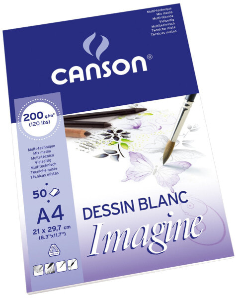 Canson Imagine - Art paper pad - 200 g/m² - 50 sheets
