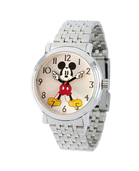 Women's Disney Mickey Mouse Silver Bracelet Watch 38mm