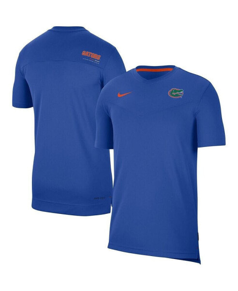 Men's Royal Florida Gators 2022 Coaches UV Performance T-shirt