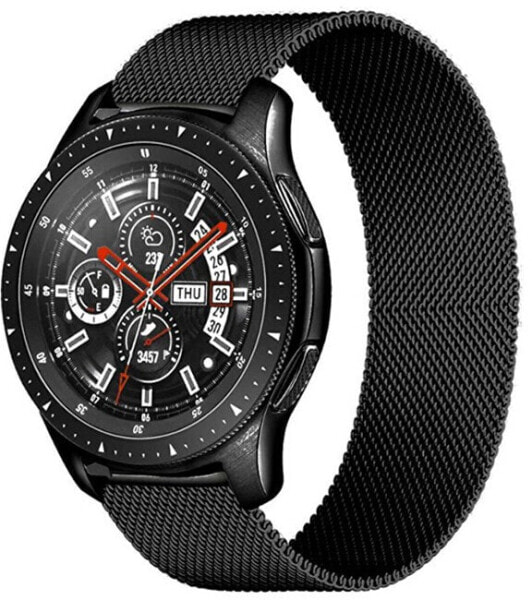 Часы 4wrist Milanese Band Galaxy Watch Black 20mm