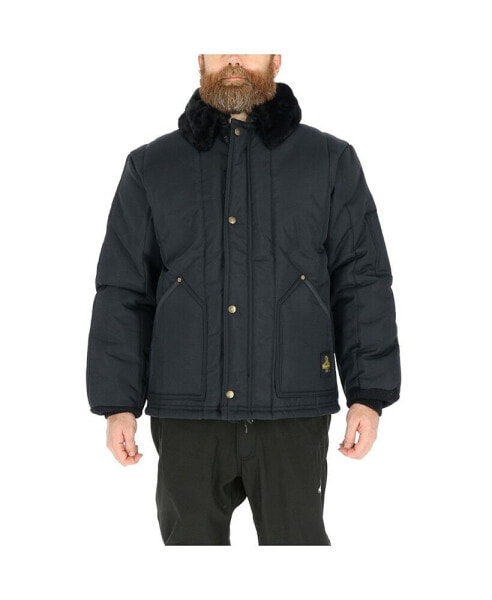 Утепленная куртка с мягким воротником из флиса для мужчин RefrigiWear Iron-Tuff Arctic - Big & Tall
