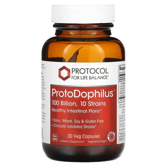 ProtoDophilus, 100 Billion, 30 Veg Capsules