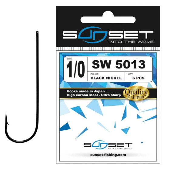 SUNSET Sunhooks SW 5013BN Spaded Hook 15 units