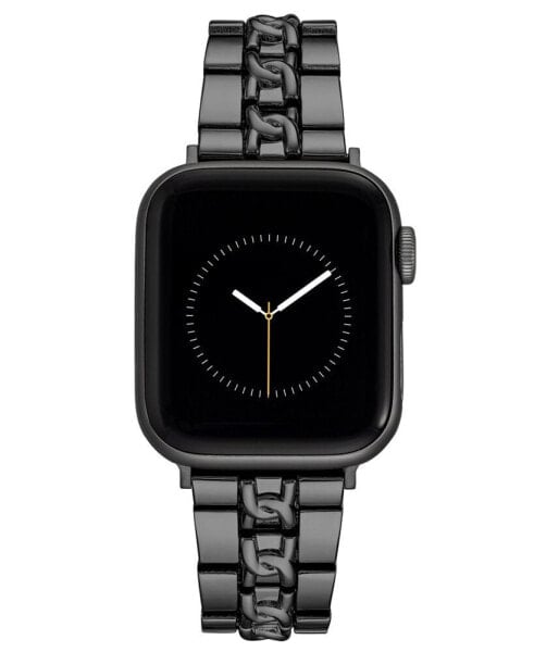 Ремешок для часов Nine West женский Темно-серый из сплава, совместимый с Apple Watch 42мм, 44мм, 45мм, Ultra и Ultra 2
