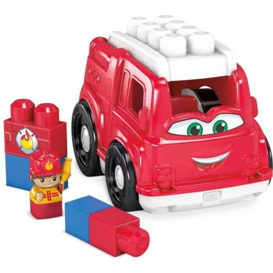 Конструктор MEGABLOKS Lil'Vehicle Fire Truck, с 12 месяцев, Детям