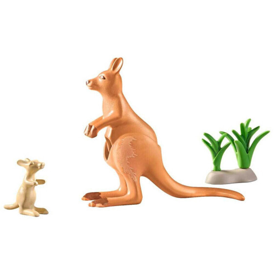 PLAYMOBIL Wiltopia Kangaroo With Baby Construction Game