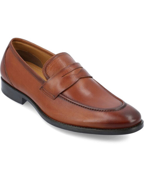 Men's Bishop Wide Width Apron Toe Penny Loafer Shoe