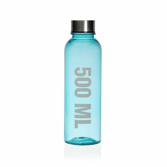 Бутылка с водой Versa 500 ml Синий Сталь полистирол соединение 6,5 x 21,5 x 6,5 cm
