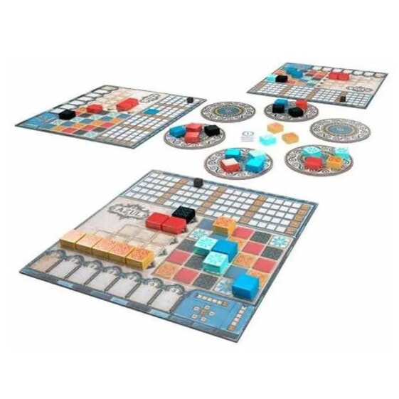 Настольная игра Asmodee Blue Table для компании "Прекрасные кафельные искусства в Рояльном дворце"