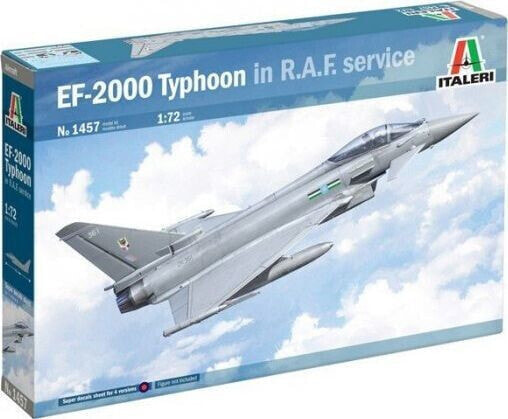 Italeri Model do sklejania EF-2000 Typhoon In R.A.F. Service 1/72