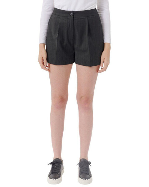 Atm Anthony Thomas Melillo Twill Pleated Short Women's