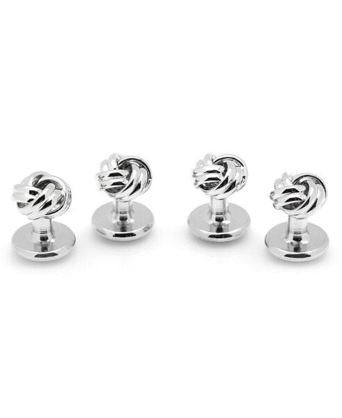 Men's Knot 4 Piece Stud Set