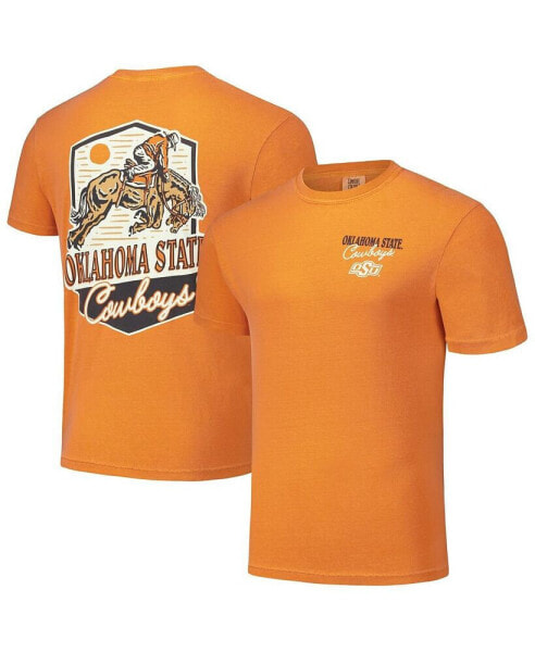 Men's and Women's Orange Oklahoma State Cowboys Hyper Local Cowboy Badge T-Shirt