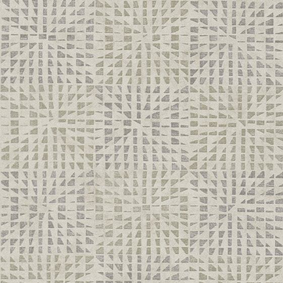 Tapete Geometrisch Creme Beige Weiß