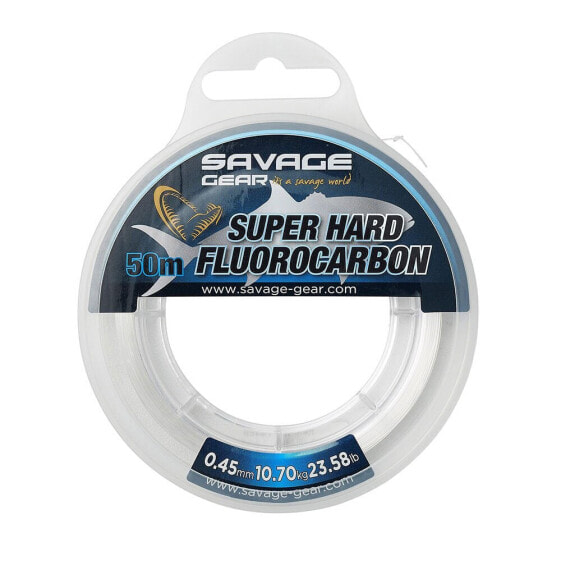 Флюорокарбоновая леска для рыбалки Savage Gear Super Hard 50 м