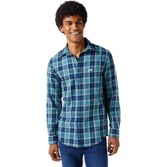 WRANGLER 112350492 1 Pkt long sleeve shirt