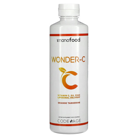 Nanofood, Wonder-C, Orange Tangerine, 15.22 fl oz (450 ml)