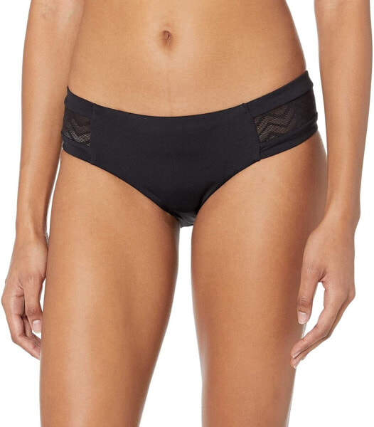 Seafolly Women's 246702 Hipster Bikini Bottom Zig Zag Trim Swimwear Size 4