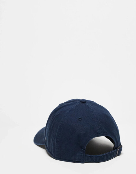 47 Brand Oakland mini logo cap in washed navy