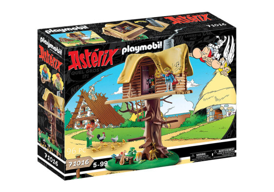 Игровой набор Playmobil Asterix Troubadix with tree house Village Rebels (Деревня бунтарей)