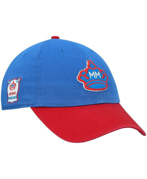 Men's Blue Miami Marlins City Connect Clean Up Adjustable Hat