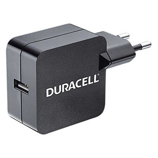 Зарядное устройство Duracell DracusB2 2,4A USB черное 79мм x 48мм x 27мм