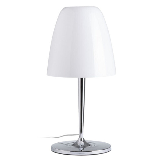 Декоративная настольная лампа BB Home Стеклянный Металл Серебряный 28 x 28 x 56 см