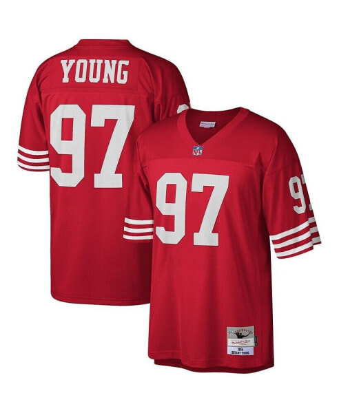 Men's Bryant Young Scarlet San Francisco 49ers 1994 Legacy Replica Jersey