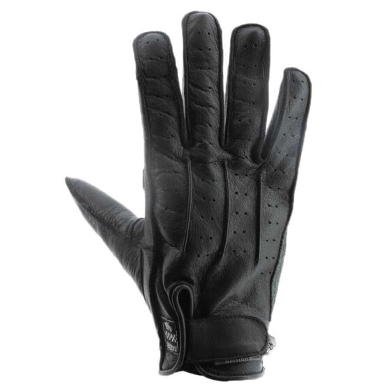 HELSTONS Oscar leather gloves