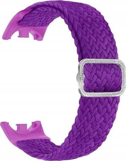 Beline Beline pasek Mi Band 8 Nylon fioletowy/purple