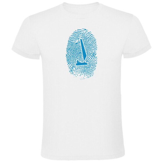 KRUSKIS Sailor Fingerprint short sleeve T-shirt