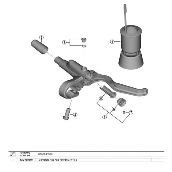 SHIMANO MT200 Diaphragm