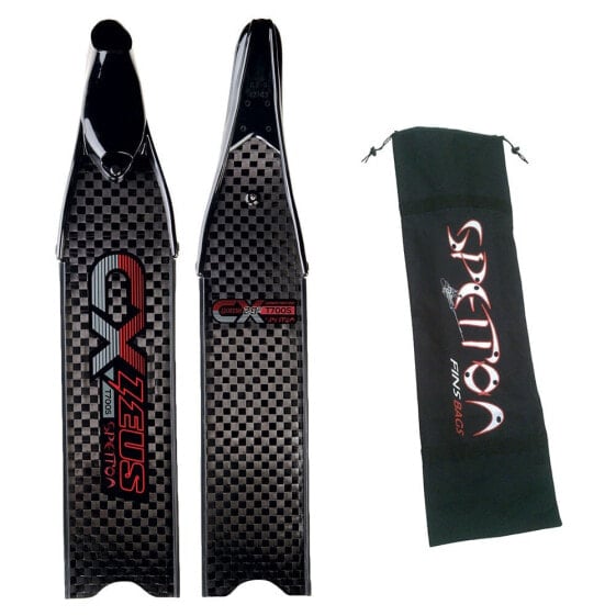 SPETTON CX Zeus Carbon Quattro spearfishing fins