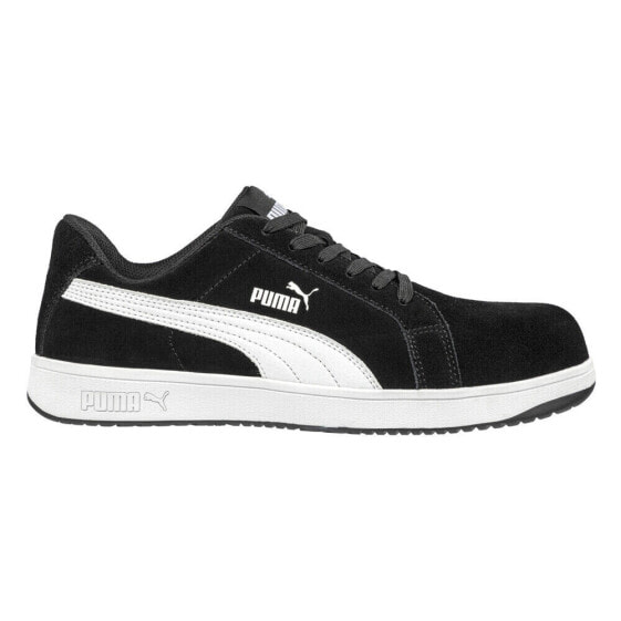 Puma Safety Iconic Low Electrical Hazard Composite Toe Work Mens Black Work Saf