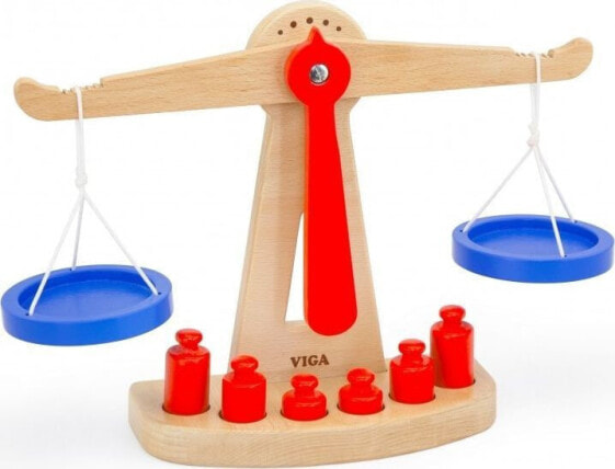 Игровой набор Viga Equivalent shop scale Wooden [Wooden Equivalent shop scale серия] (Лесной набор равноценности для магазина)