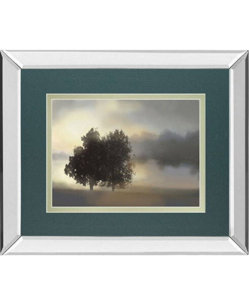 Misty Morning by Nan Mirror Framed Print Wall Art, 34" x 40"