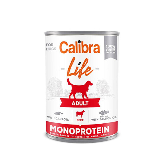 CALIBRA Life Can Adult Veal With Carrots 6x400g Dog Food