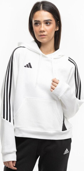 Adidas Bluza damska adidas Tiro 24 Hooded biała IR7508 L