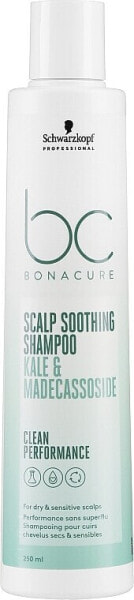 Beruhigendes Kopfhautshampoo für trockene und empfindliche Kopfhaut - Schwarzkopf Professional Bonacure Scalp Soothing Shampoo 250 ml