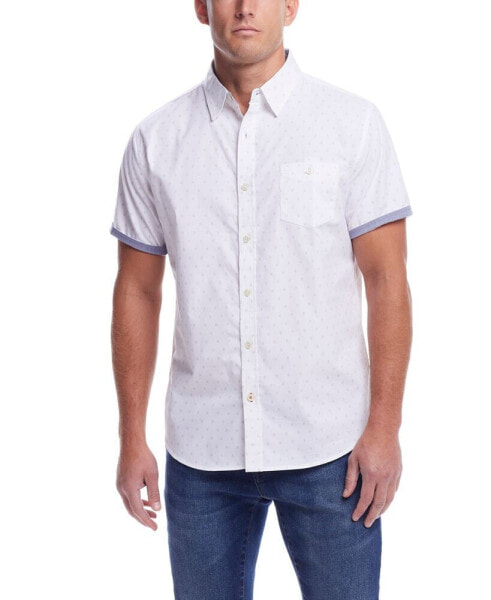 Men's Short Sleeve Cotton Poplin Shirt