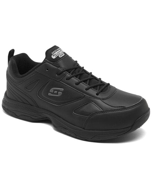 Men's Work Relaxed Fit Dighton Slip-Resistant Wide Width Casual Work Sneakers from Finish Line