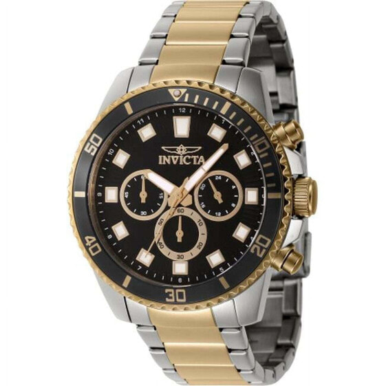 Invicta Men's 46058 Pro Diver Quartz Chronograph Black Dial Watch