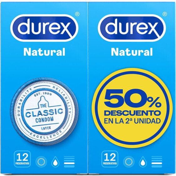 Презервативы Durex Natural 12 шт.