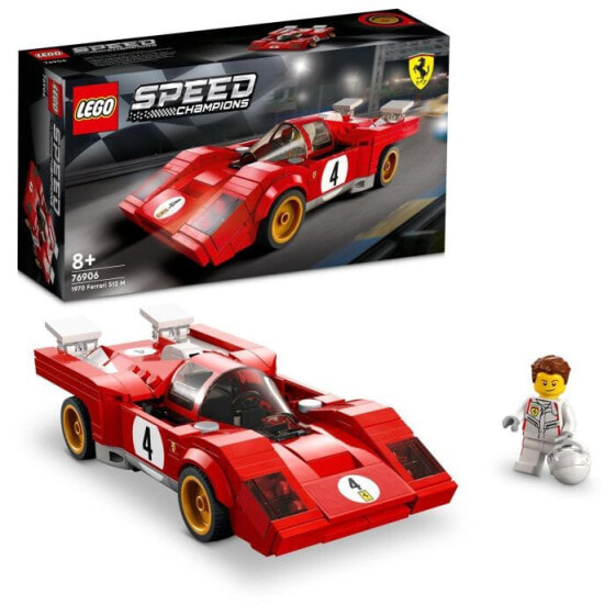 Игрушка LEGO Speed Champions Феррари 512 M 1970кирпичный модельный автомобиль для детей