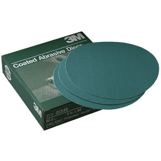 3M Green Corps Stikit 60E 8´´ Production Discs 50 Units