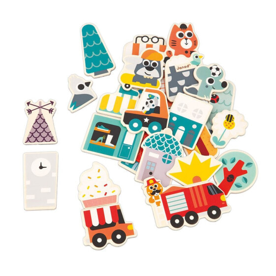 JANOD City Magnets 24 Pieces