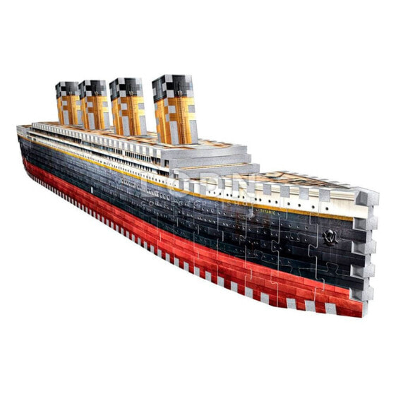 WREBBIT Emblematic Vehicles The Titanic 3D Puzzle 440 Piezas