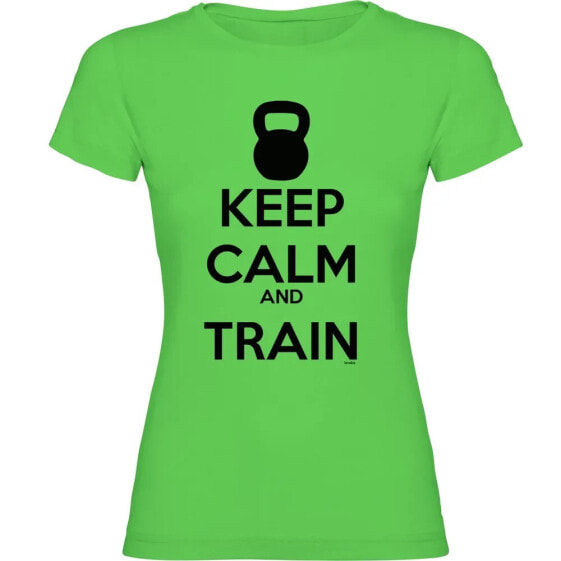 KRUSKIS Keep Calm And Train short sleeve T-shirt