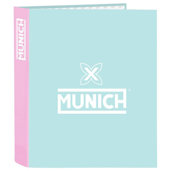 Файл с кольцами safta Munich Skylight 4 Ring, выполненный из картона